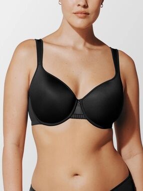 THIRDLOVE 24/7 Classic Perfect Coverage Bra in Black - 38D - LIKE NEW